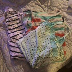 Woman’s tanks. Random 3 pack. Will mix and match. Sleepwear, long, stretchy